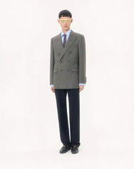 Valentino Double-Breasted Jacket In MoulinÃ© Wool