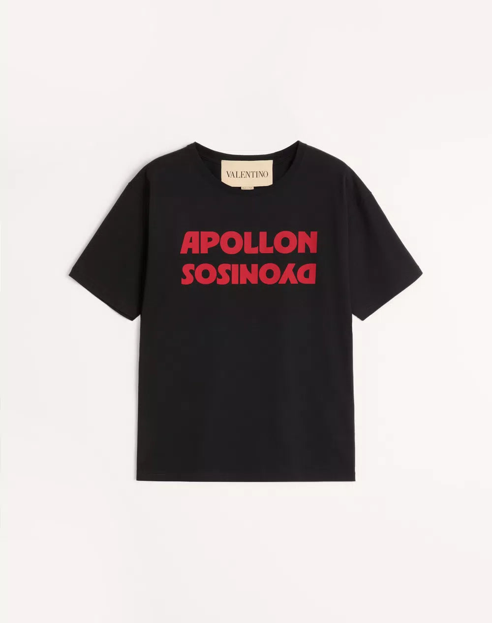 Valentino Cotton T-Shirt With Apollon/Dyonisos Print