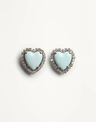 Coeur Hyperbole Earrings In Metal, Resin And SwarovskiÂ® Crystals