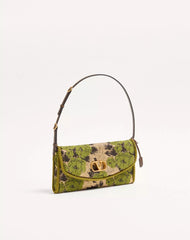 Valentino Garavani Devain Small Shoulder Bag In Jacquard Lurex Fabric