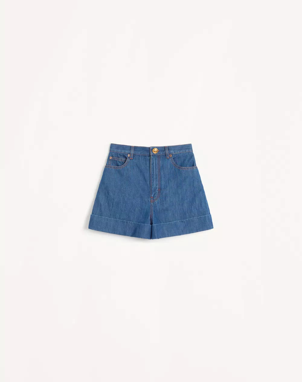 Lightweight Denim Shorts