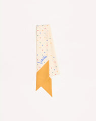 Multicolour Starry Silk Bandeau Scarf