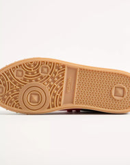 Upvillage Low Top Trainer In Split Leather And Calfskin Nappa Leather