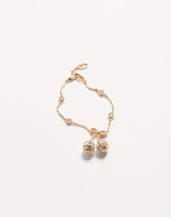 Cherryfic Bracelet In Metal And SwarovskiÂ® Crystals