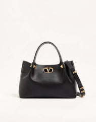 Valentino Garavani Small Soft Leather Shopping Bag