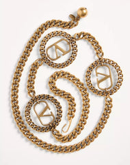 VLogo Signature Chain Belt