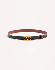 VLogo Signature Reversible Shiny Calfskin Belt - 20Mm / 1.2 In.