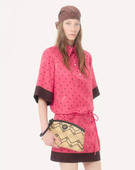 Stelline Firma Starry Twill Shirt Dress