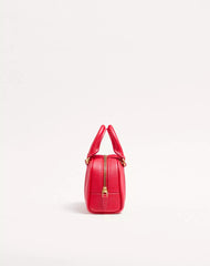 Mini VLogo Signature Bowling Bag In Grainy Calfskin
