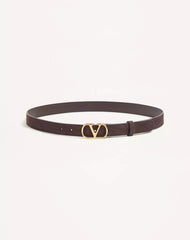 VLogo Signature Belt In Suede