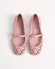 Ondette Rubber Ballerina With Scallop Pattern 05Mm
