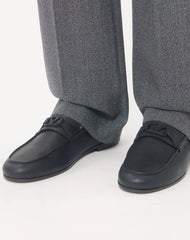 VLogo Signature Deer Leather Loafer