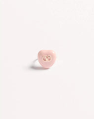 Coeur Royal Ring In Metal And Enamel