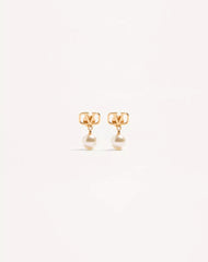 Vlogo Signature Earrings With SwarovskiÂ® Pearls
