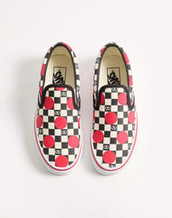 Valentino Garavani And Vans Fabric Slip-On Trainer With VLogo Checkerboard Print And Polka Dot Detail