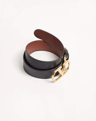 Reversible VLogo Signature Belt In Glossy Calfskin 40 Mm