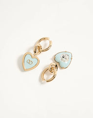 Coeur Hyperbole Earrings In Metal, Resin And SwarovskiÂ® Crystals