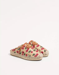VLogo Signature Mule With Cherryfic Motif 25Mm