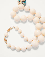 Coeur Royal Necklace In Metal, Resin, Enamel And SwarovskiÂ® Crystals