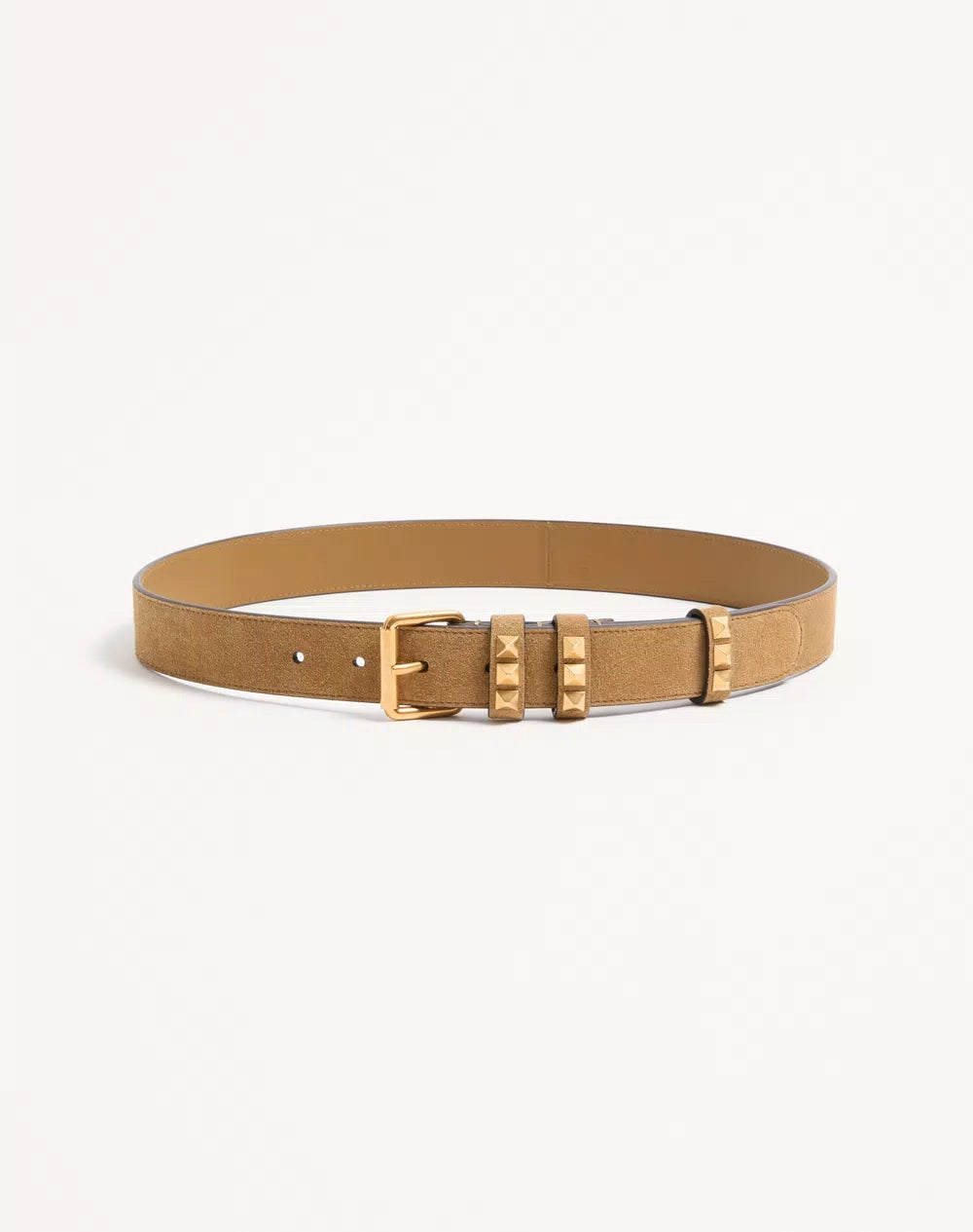 Rockstud Belt In Suede 30 Mm