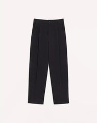 Valentino Trousers In Cotton Gabardine With VLogo Embroidery