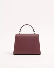Valentino Garavani Vsling Small Handbag In Grainy Calfskin With Jewel Logo