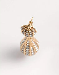 Poetiques Des Gouttes Metal And SwarovskiÂ® Crystal Earrings