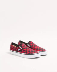 Valentino Garavani And Vans Fabric Slip-On Trainer With VLogo Checkerboard Print