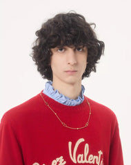 Vlogo Signature Metal Necklace