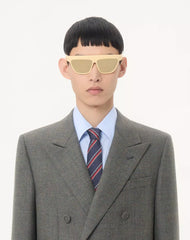 Valentino Double-Breasted Jacket In MoulinÃ© Wool