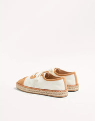 Palm Avenue Espadrilles In Canvas And Buffalo