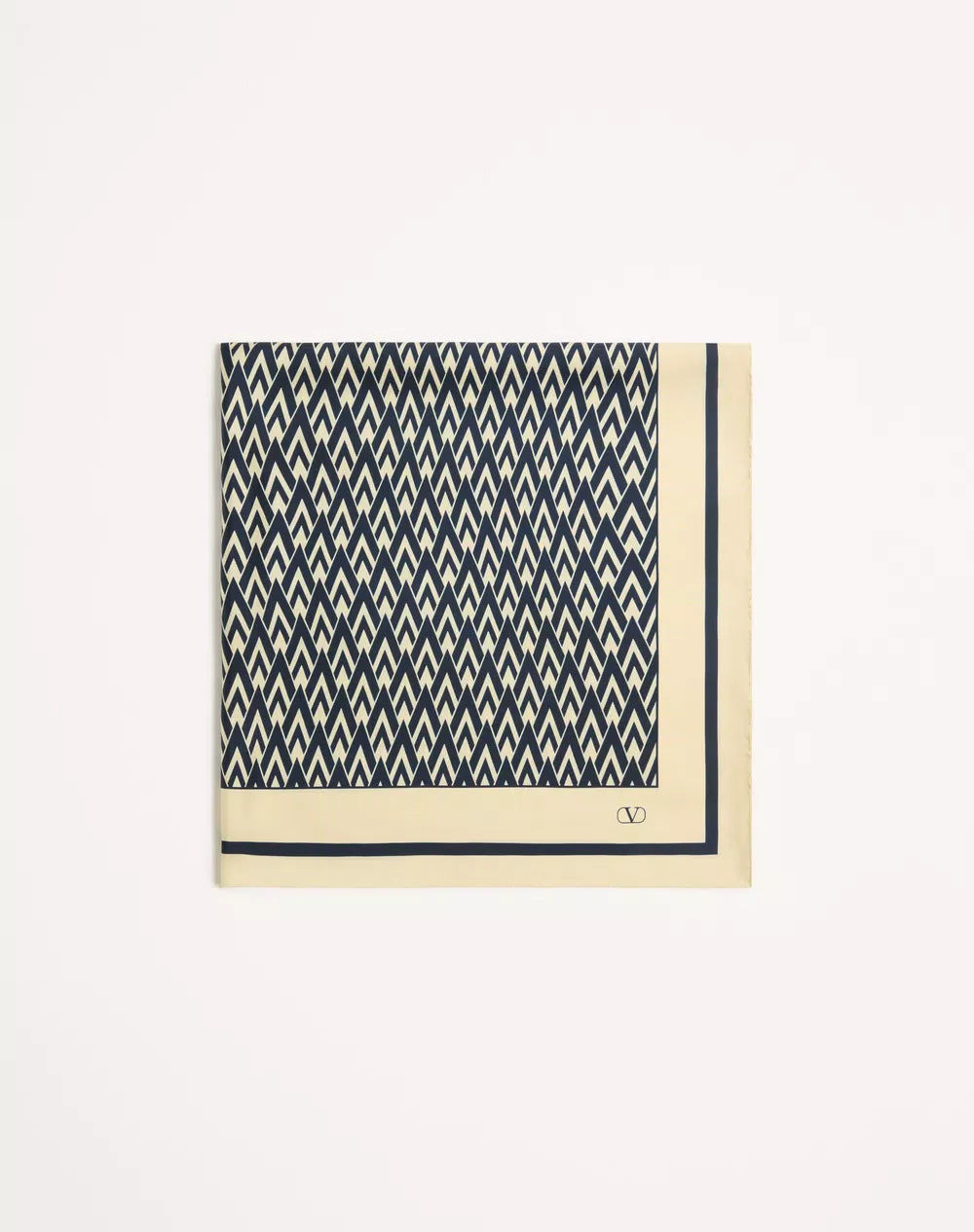 Toute La V Silk Scarf