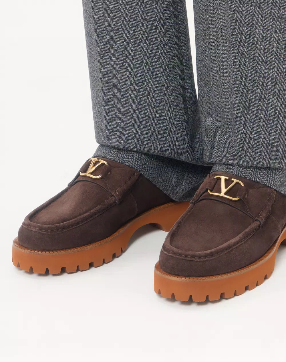 Lord Chunky Ankle Boot In Crust Leather