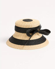 VLogo Signature Straw Bucket Hat