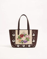 Valentino Garavani NellcÃ´te Embroidered Medium Shopping Bag