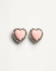 Coeur Hyperbole Earrings In Metal, Resin And SwarovskiÂ® Crystals