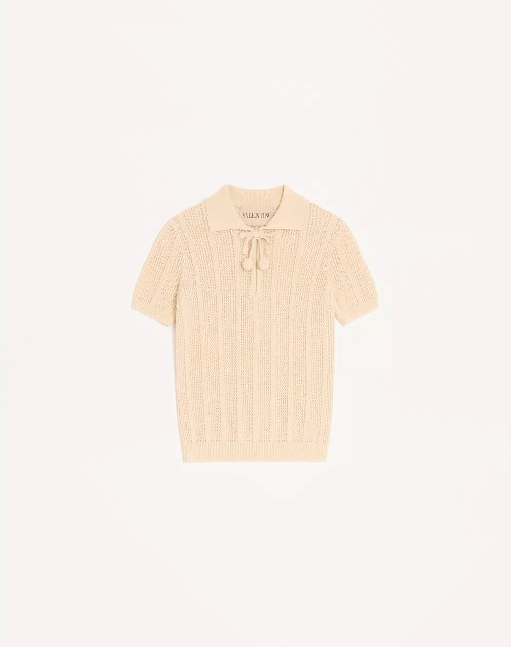 Embroidered Cotton Knit Polo