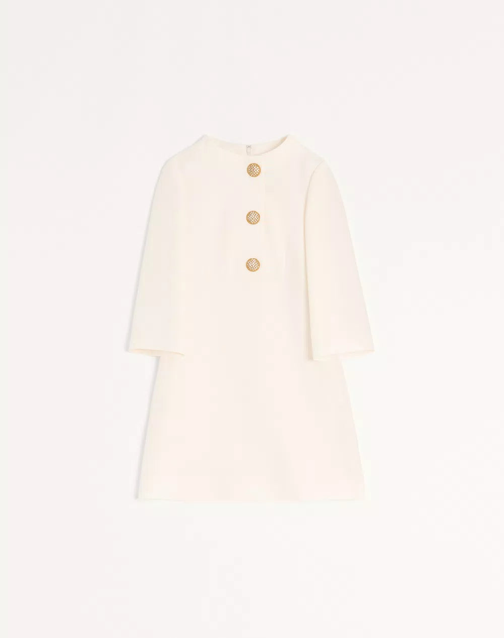 Crepe Couture Short Dress