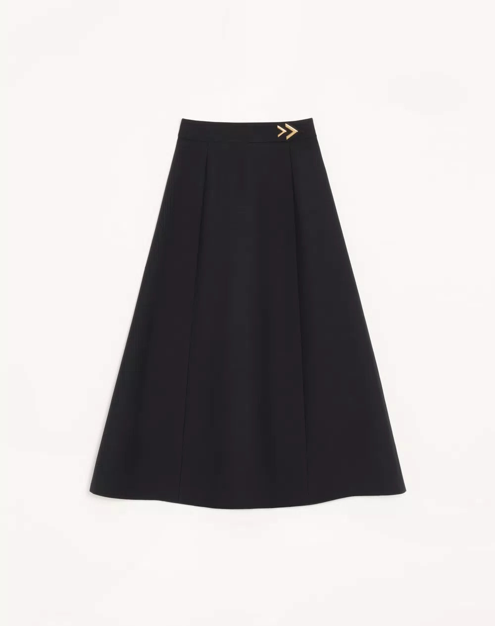 Crepe Couture Midi Skirt