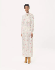 Plus De Pois Crepe De Chine Bubble Shirt