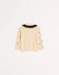 Embroidered Cotton Cardigan