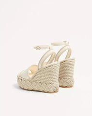 VLogo Torchon Wedge Sandal In Nappa 130Mm