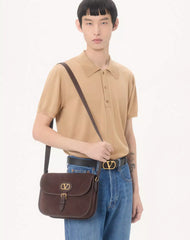 Valentino Wool Polo With VLogo Embroidery