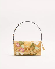 Valentino Garavani Devain Small Embroidered Shoulder Bag