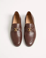 VLogo Signature Nappa Leather Loafer
