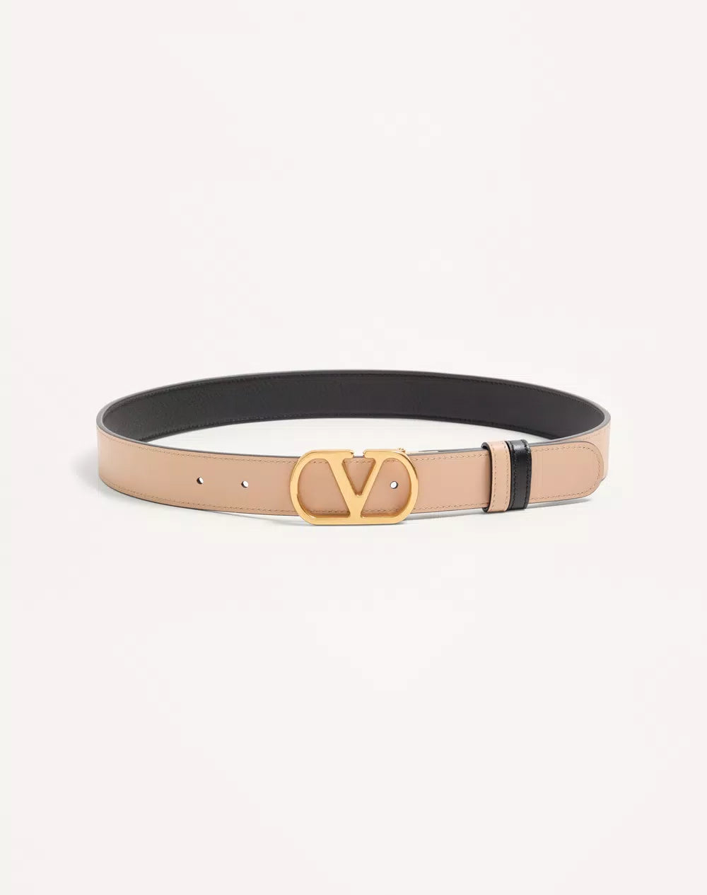 VLogo Signature Reversible Shiny Calfskin Belt - 30Mm / 1.2 In.