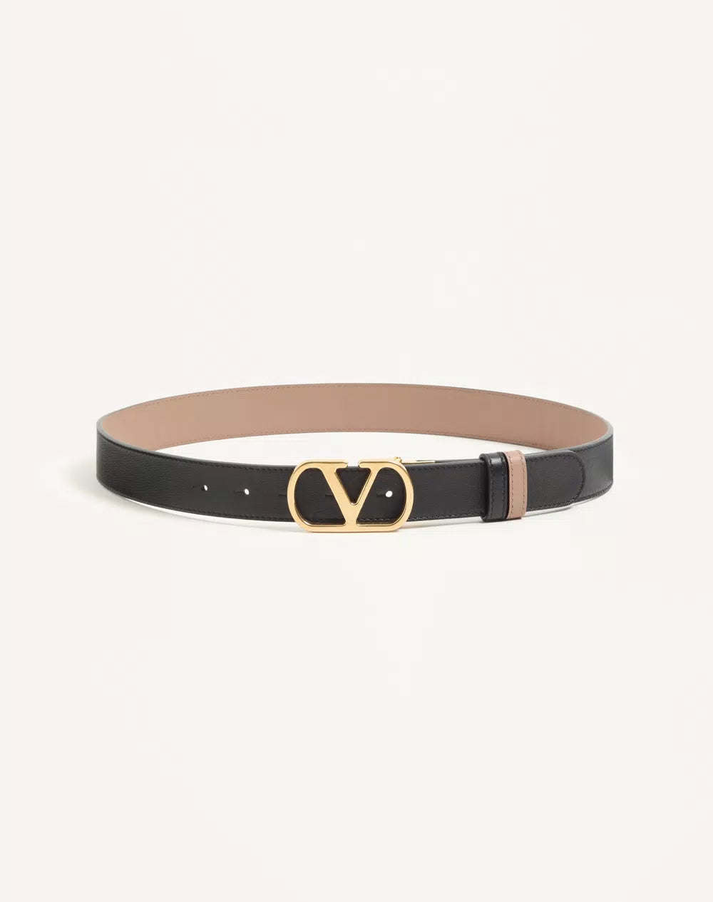 VLogo Signature Reversible Shiny Calfskin Belt - 30Mm / 1.2 In.