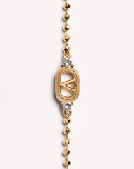 Ovalette Metal And SwarovskiÂ® Crystal Bracelet