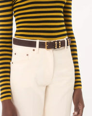 Rockstud Belt In Suede 30 Mm