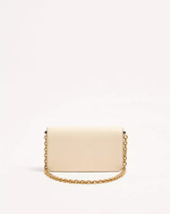 Valentino Garavani Vain Clutch Bag In Shiny Calfskin